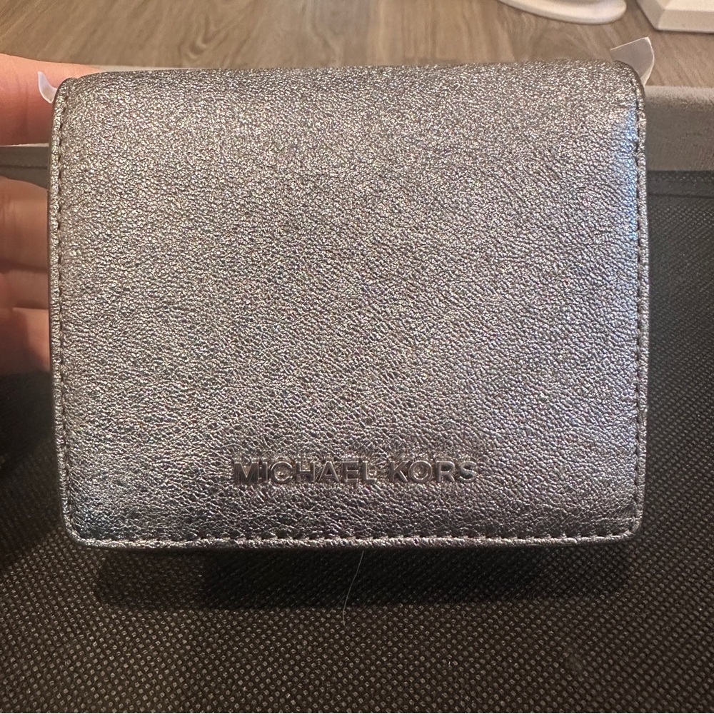 Michael Kors Pewter Wallet